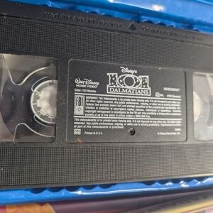 Disney 101 Dalmatians VHS Tape - Black